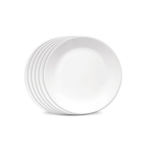 Corelle® Winter Frost White 8.5" Salad Plates, 6-pack