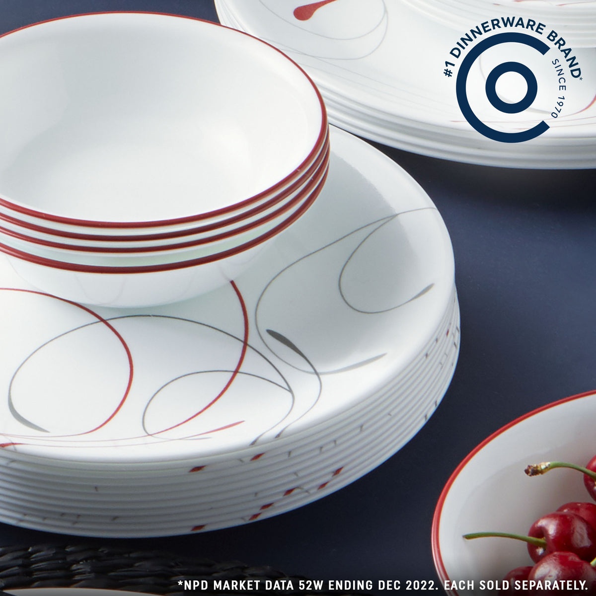 Corelle® Round Splendor 8.5" Salad Plate, 6-pack - Image 6