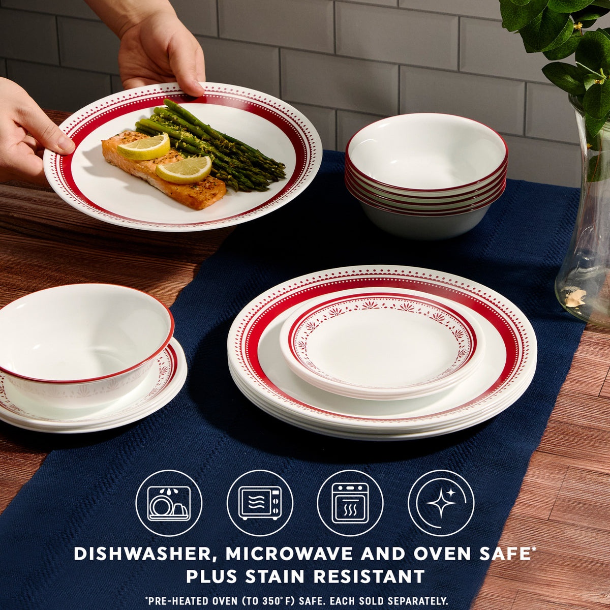 Corelle® Sadie 6.75" Appetizer Plate - Image 4