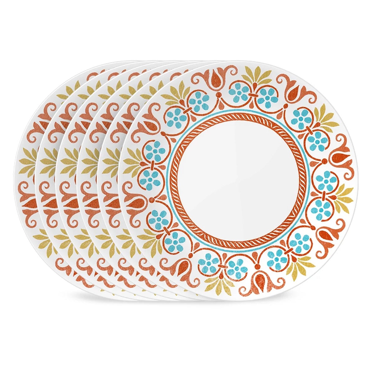 Corelle® Global Collection Terracotta Dreams 10.25” Dinner Plates, 6-pack