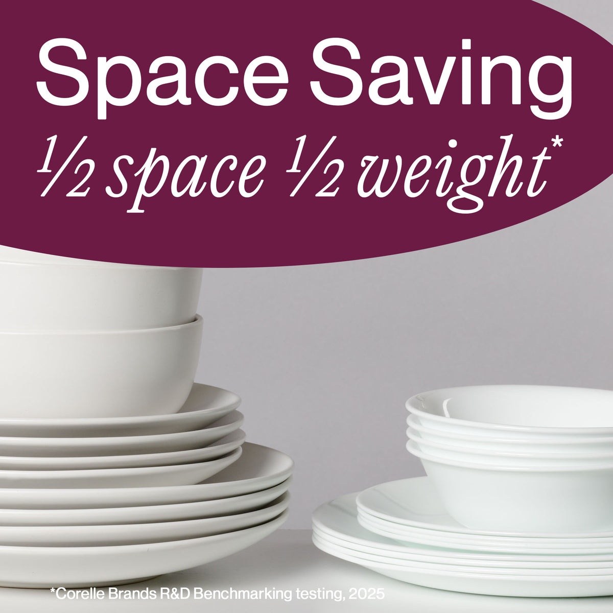 Corelle® Red, White, and Blue 8.5" Lunch Plate, 6-pack - Image 8